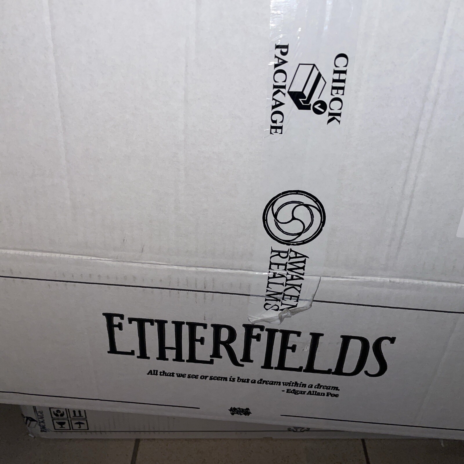 Kickstarter – Etherfields Pledge German Original Box Awaken Realms