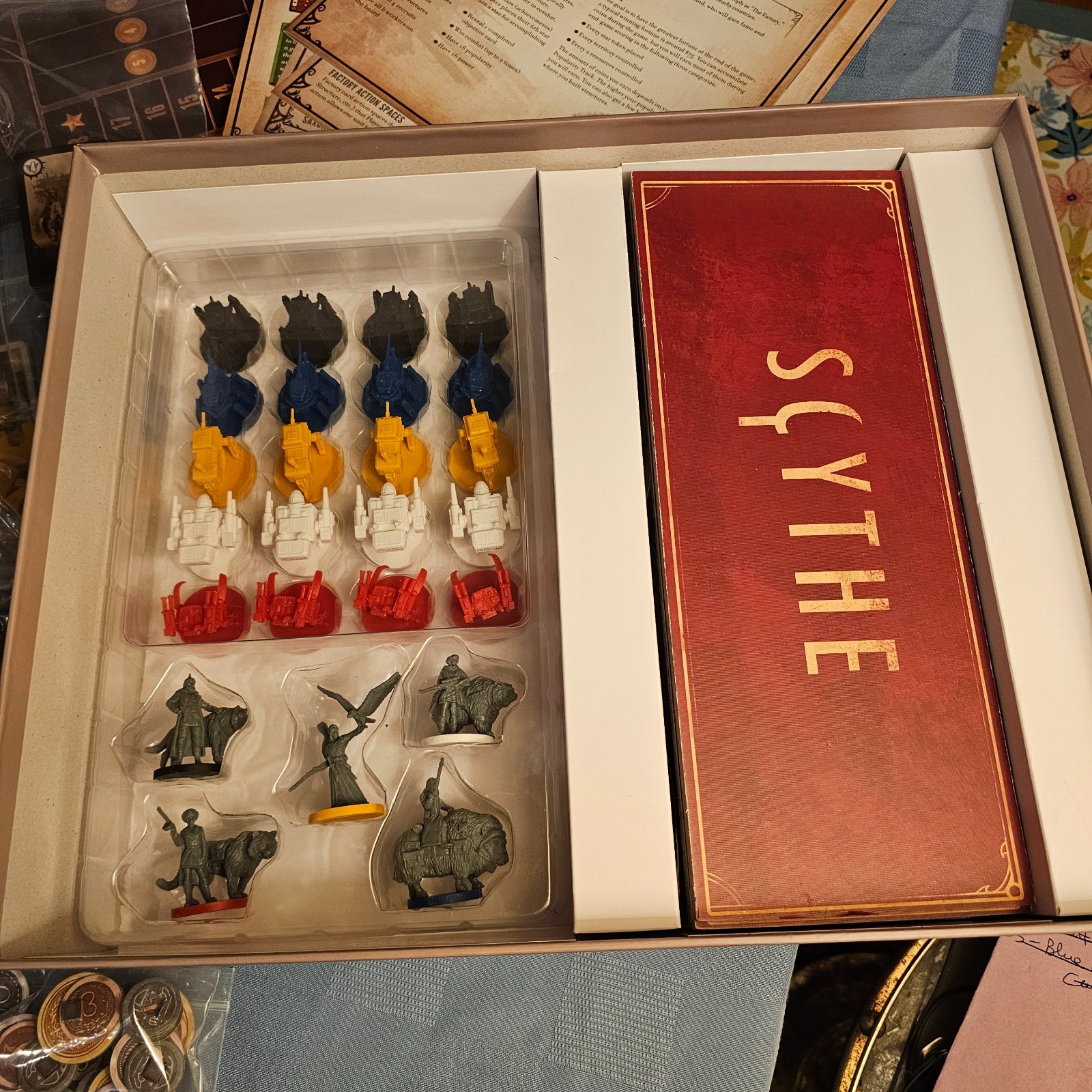 SCYTHE board game – EXCELLENT CONDITION-Complete