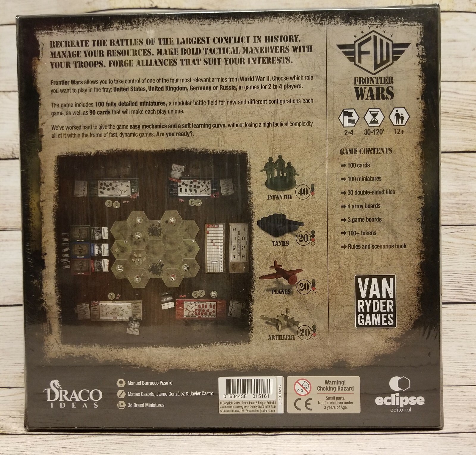 Frontier Wars Core Game by Van Ryder Games SEALED