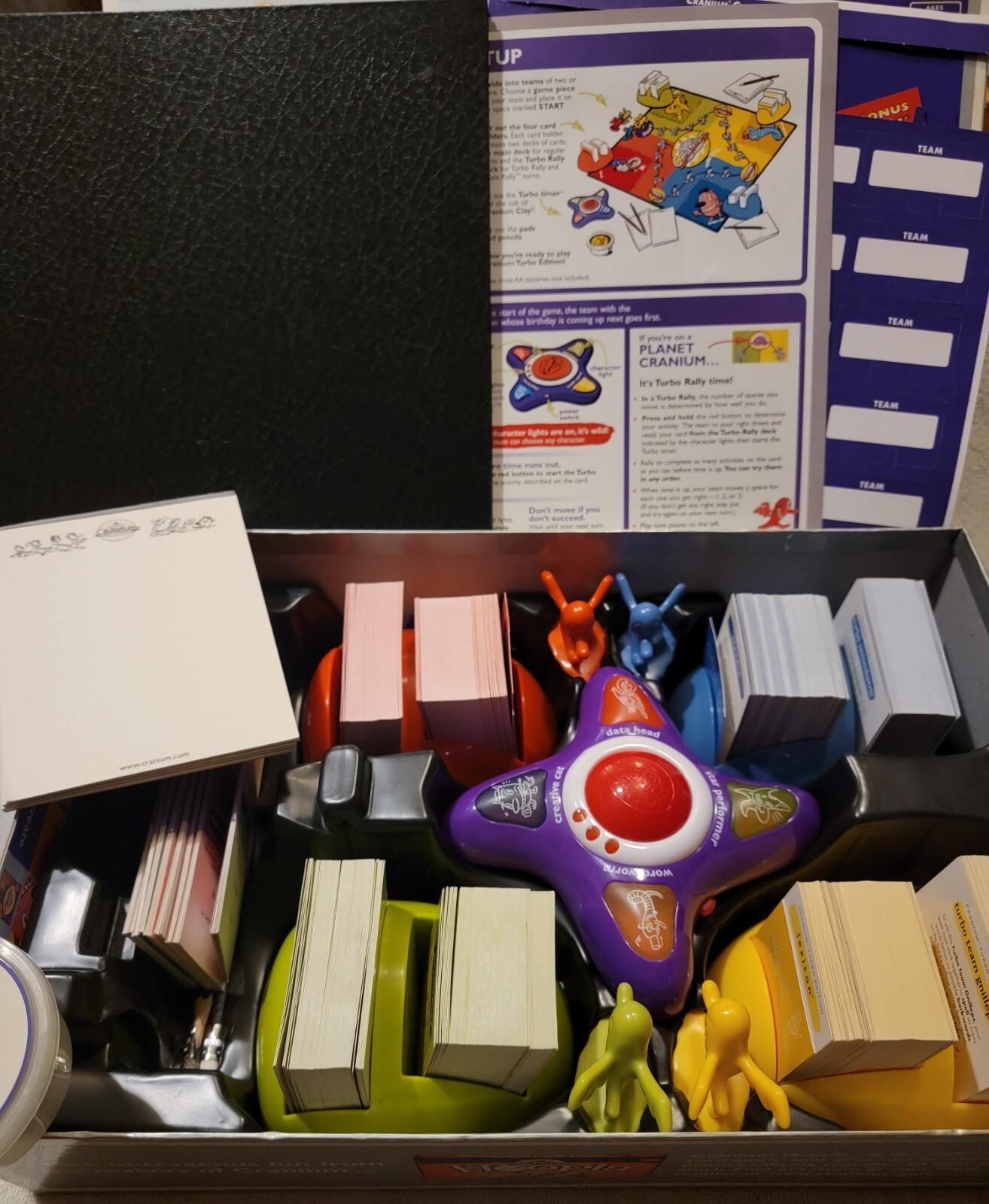 Cranium Turbo Edition 1,000 All-New Cards, 16 Outrageous Activities
