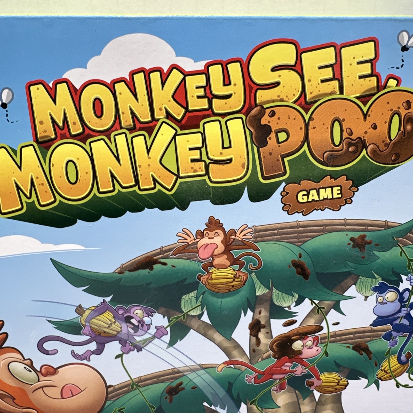 New! Monkey See, Monkey Poo Children’s Game Spin Master Games {85}