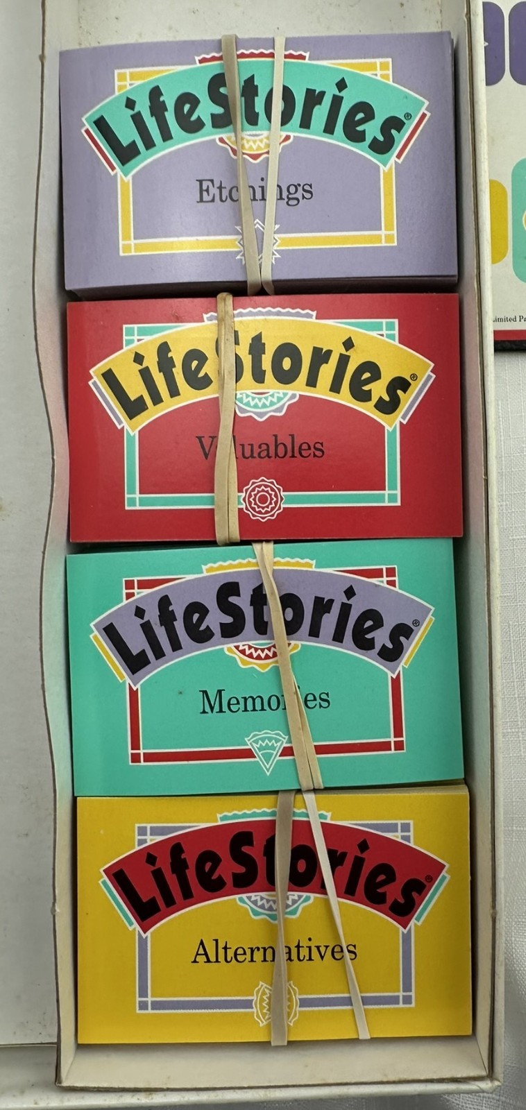 1989 LifeStories Game by Talicor Complete in Good Condition FREE SHIPPING