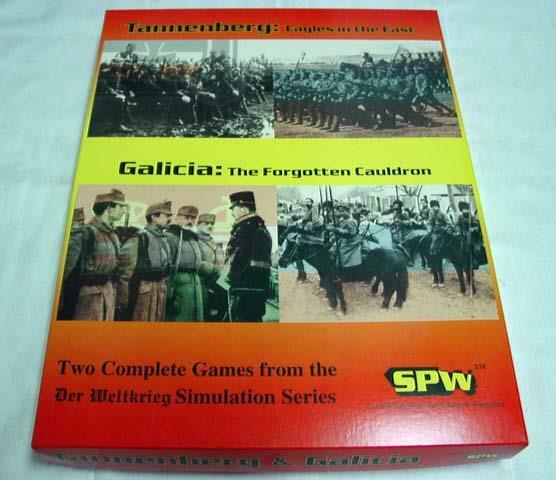 SPW – Tannenberg & Galicia Boxed games – Der Weltkrieg Simulation Series