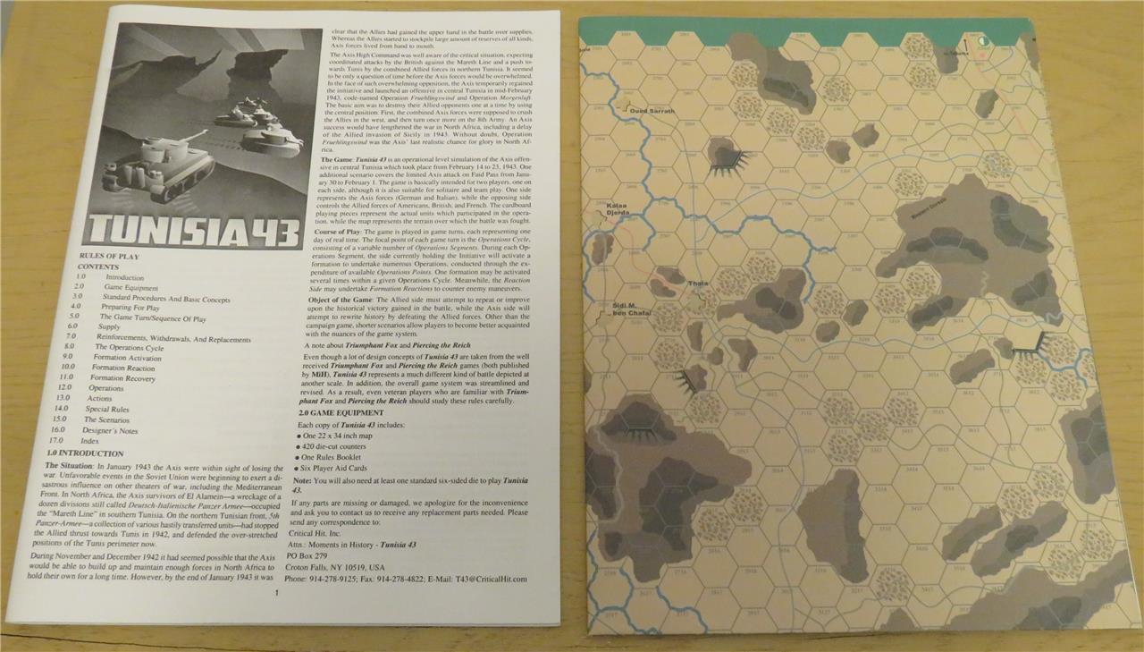 Moments in History – Tunisia 43 – North Africa Rests In Your Hands (UNPUNCHED)