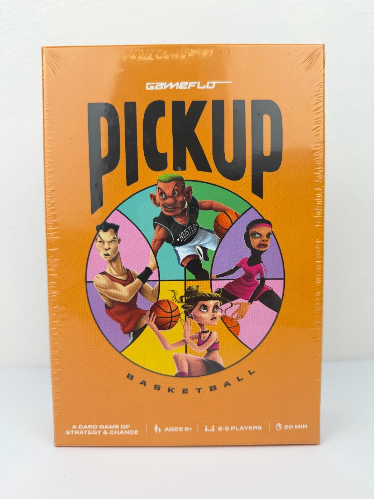 Gameflo Pickup Basketball Card Game Of Strategy 2-6 Players Ages 8+ New Sealed