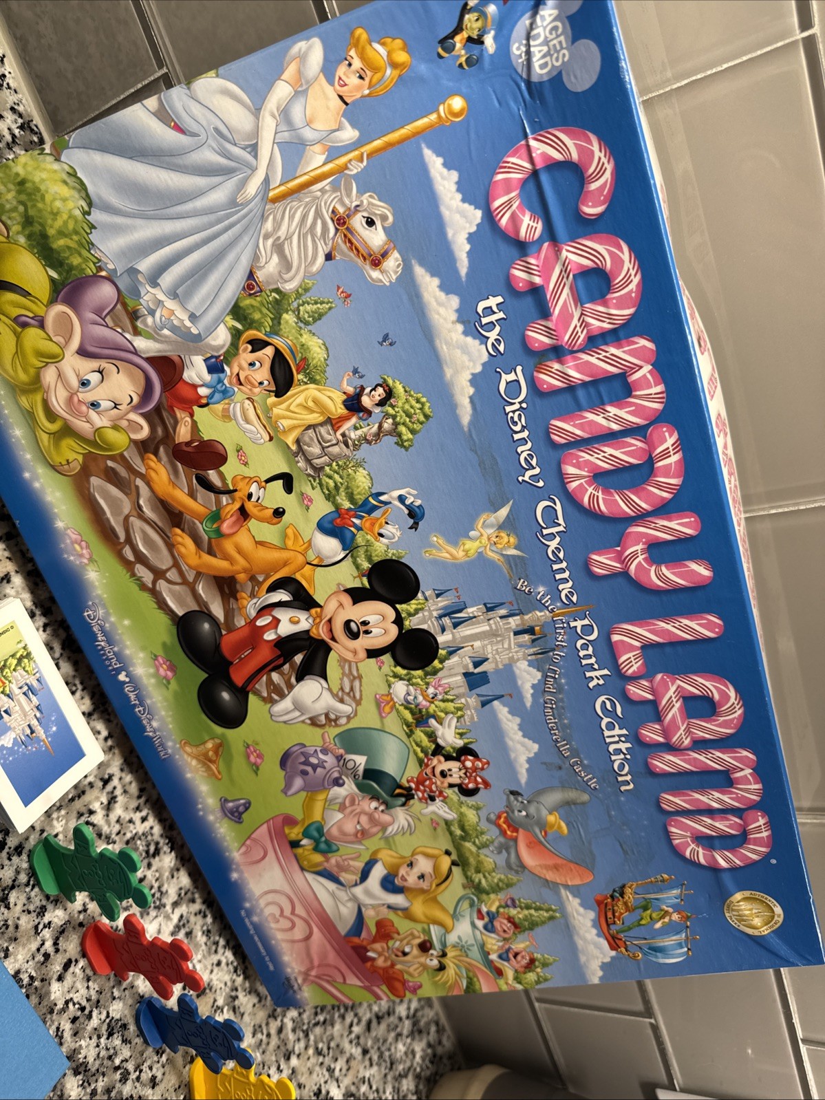 CANDYLAND: Disney Theme Park Edition Board Game (2009) Disneyland DISNEY WORLD