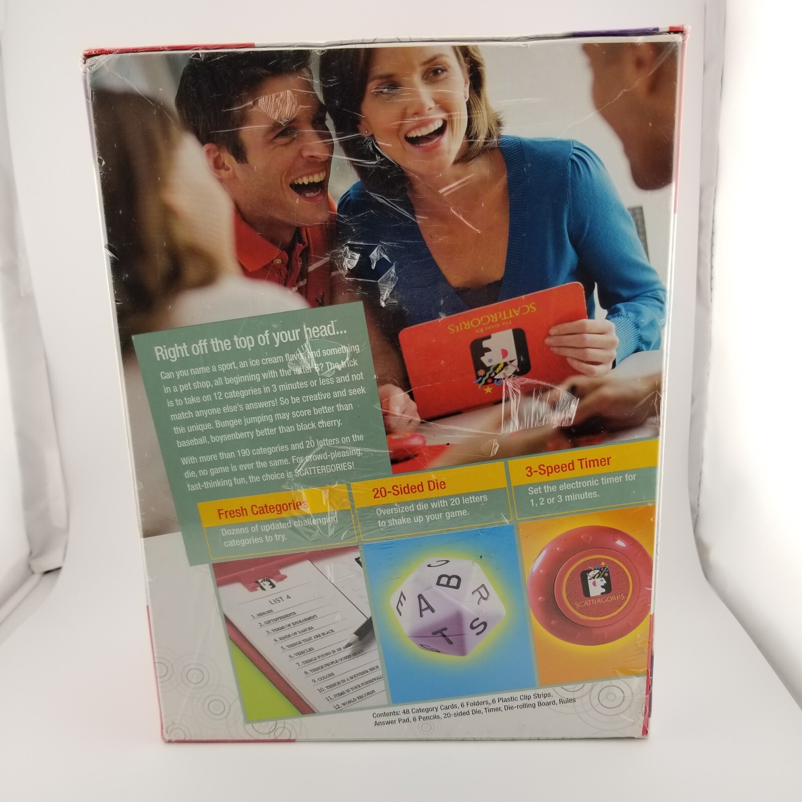 The Game of Scattergories 2009 by Parker Brothers Fast Shipping
