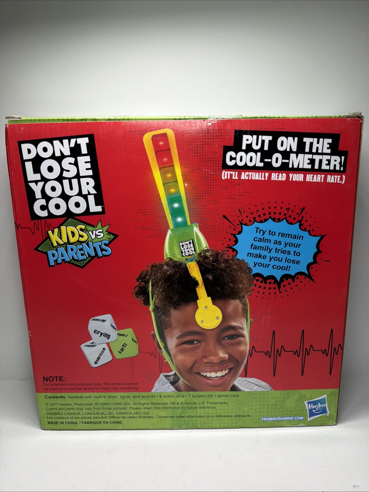 Hasbro Don’t Lose Your Cool Kids vs Parents Interactive Game Family Toy Night