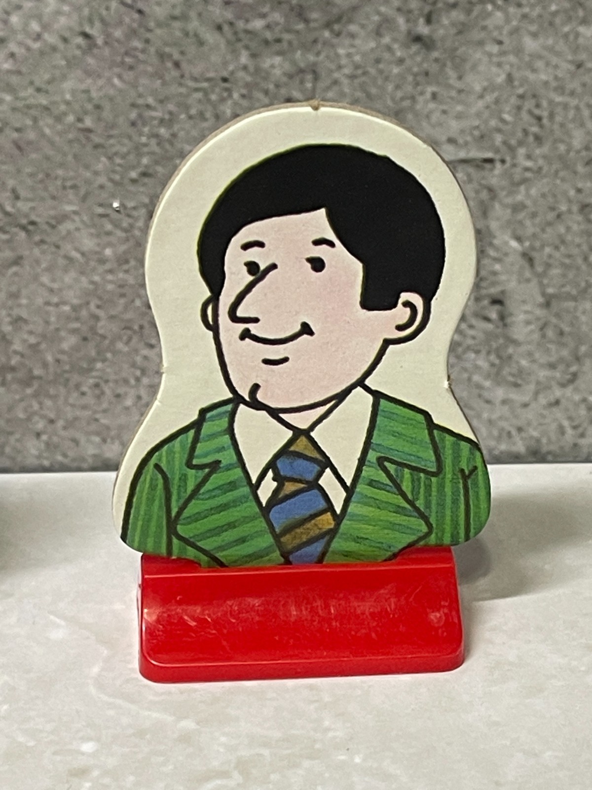 1978 Go To The Head of the Class Board Game – Replacement Male w/black hair