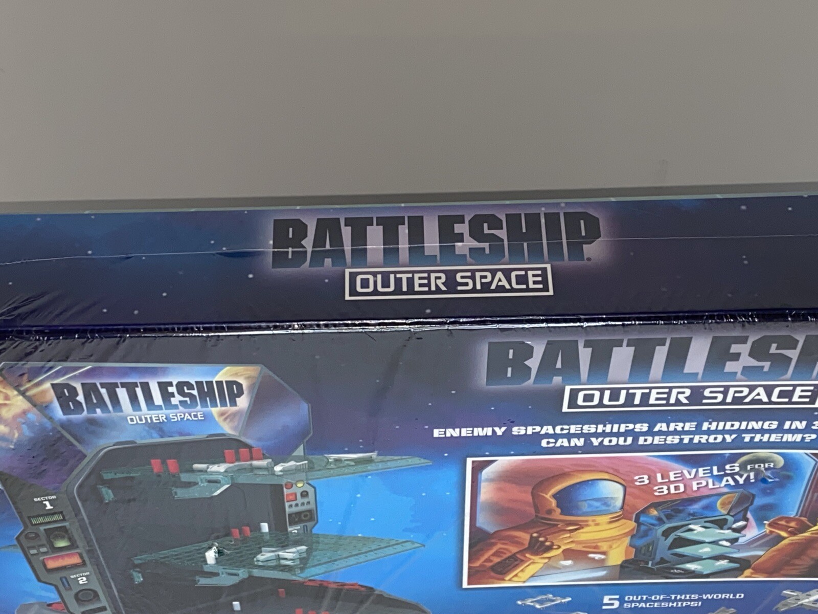 Battleship Outer Space 3D Battle for the Universe Board Game New Sealed Hasbro