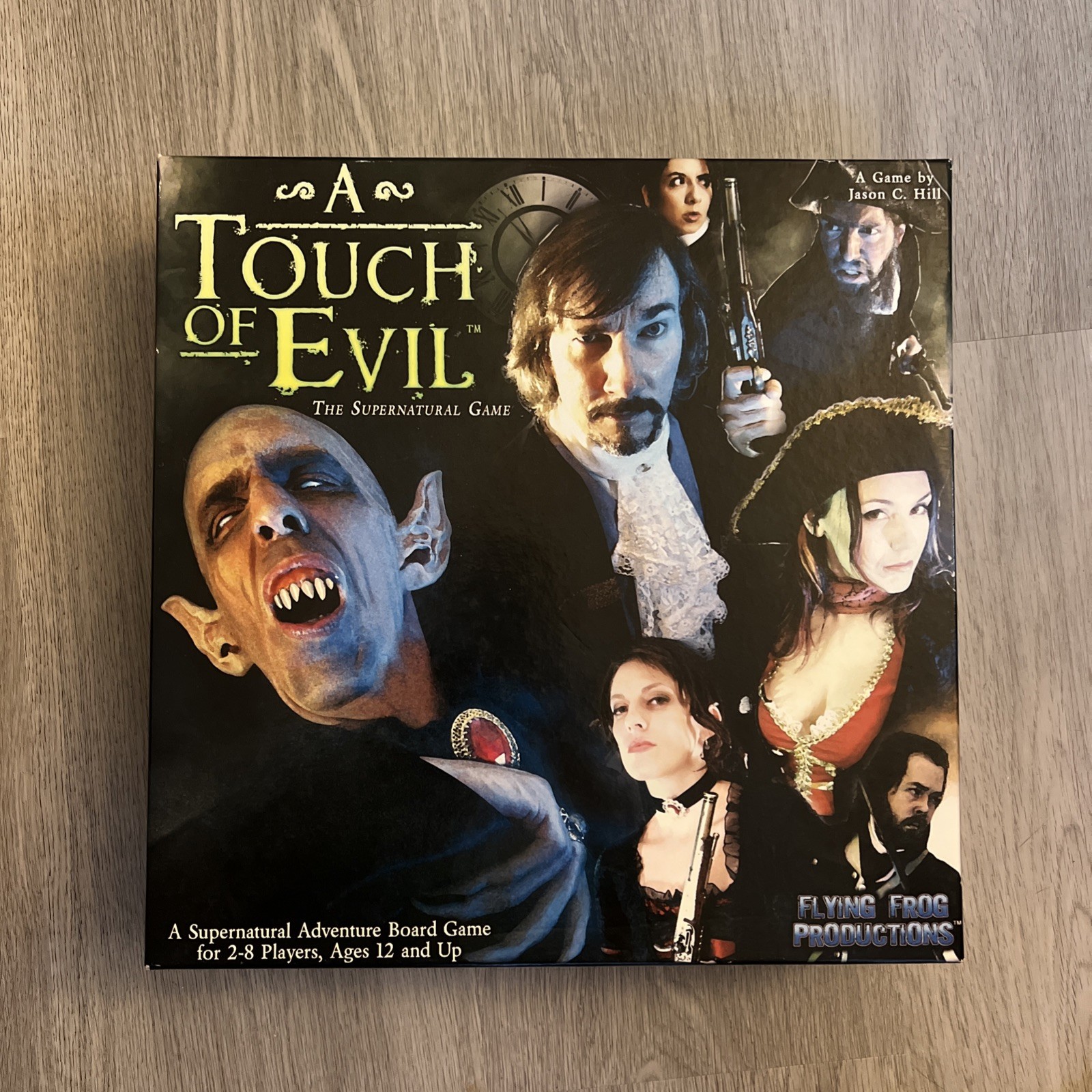 A TOUCH OF EVIL – THE SUPERNATURAL GAME Gothic Horror Adventure Board Game