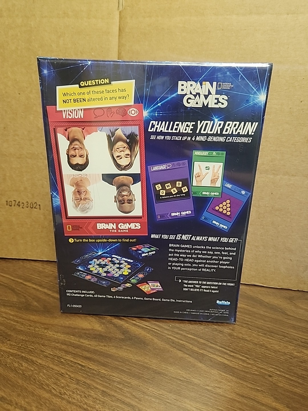 National Geographic Channel Brain Games The Game Blow Your Mind New Sealed