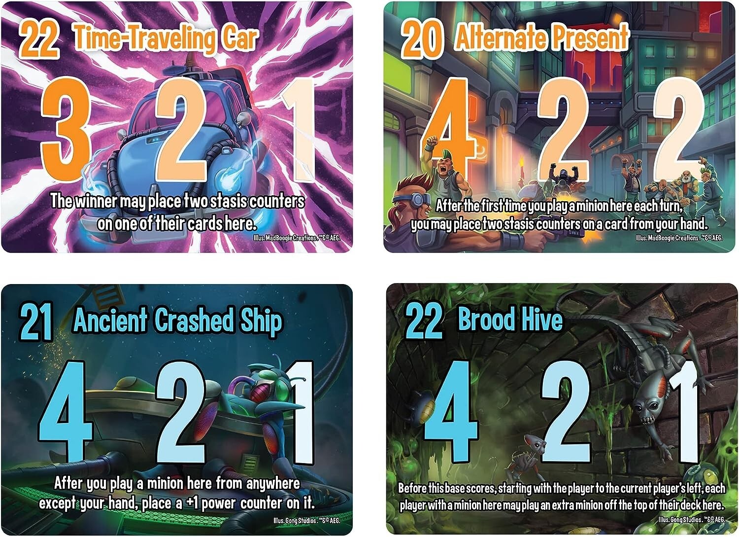 Smash Up Excellent Movies Dudes! Set Expansion Deck Building Card Game AEG 5519