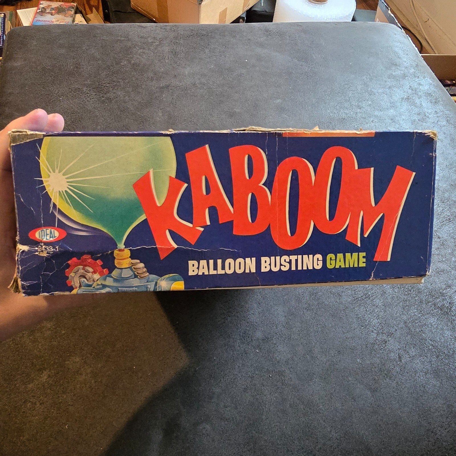 Vintage 1965 Kaboom Balloon Busting Game by Ideal – In Box, No Balloons