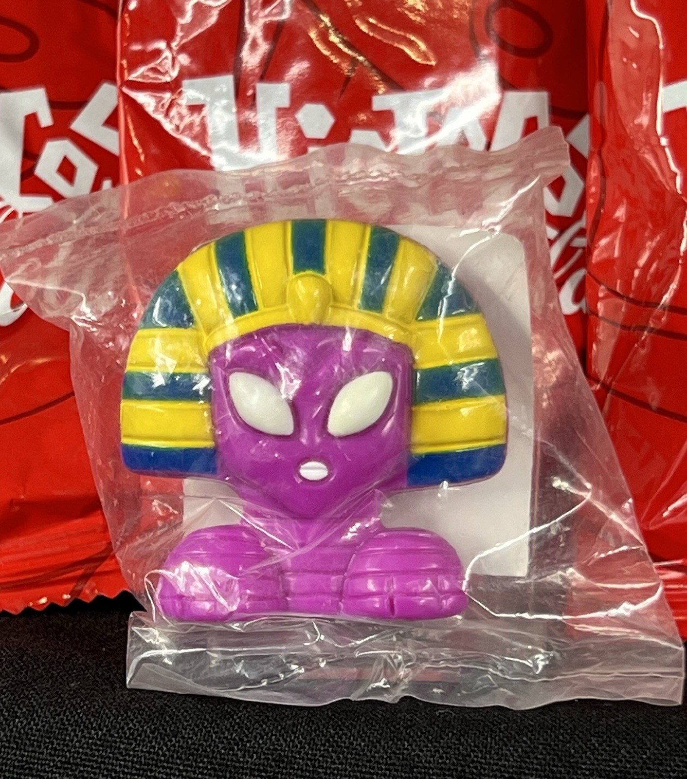 Coca-Cola Crazy Bones Macro Alien Painted Loose Figure EXTREMELY RARE