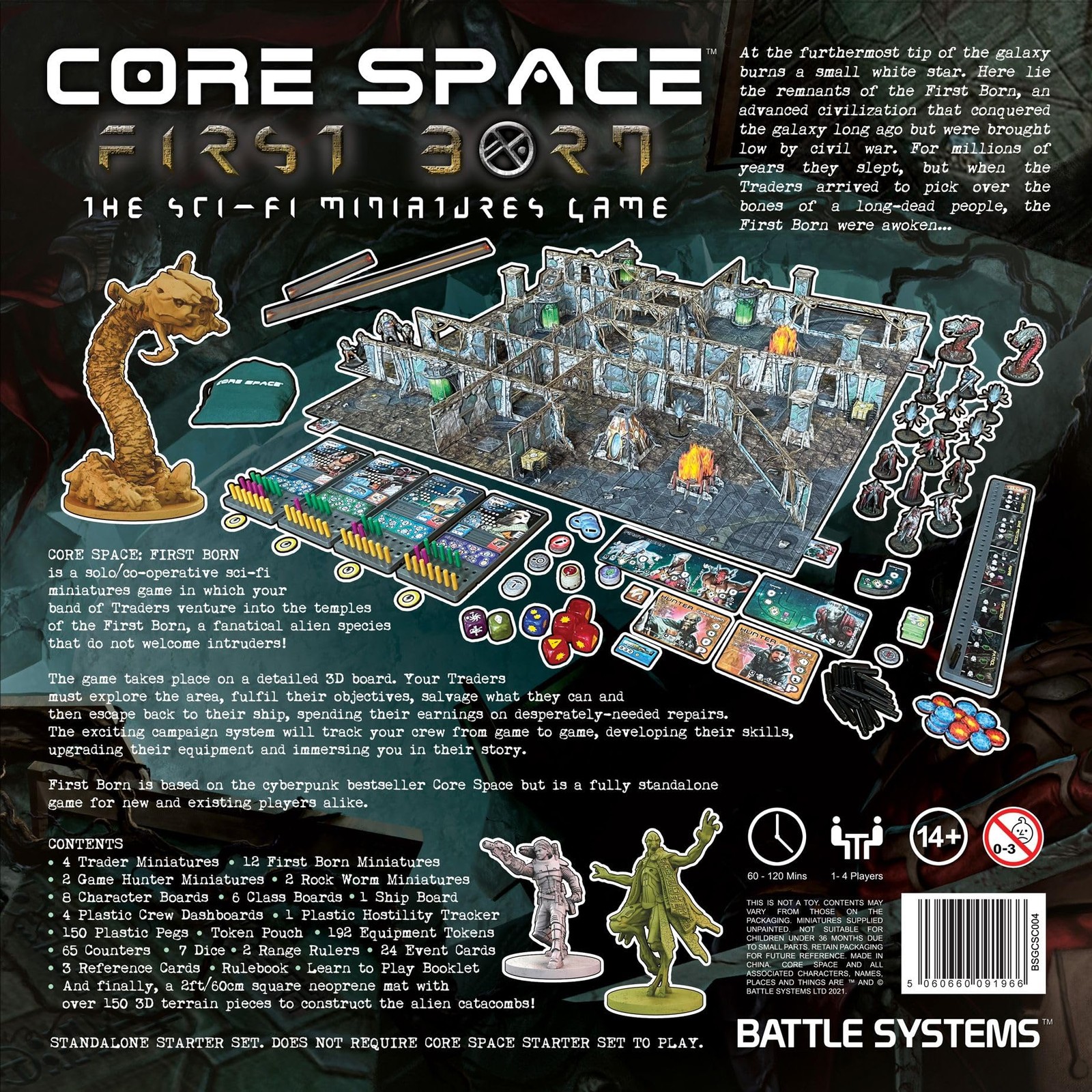 Battle Systems – Core Space First Born – Sci-Fi Miniatures Board Game Medium