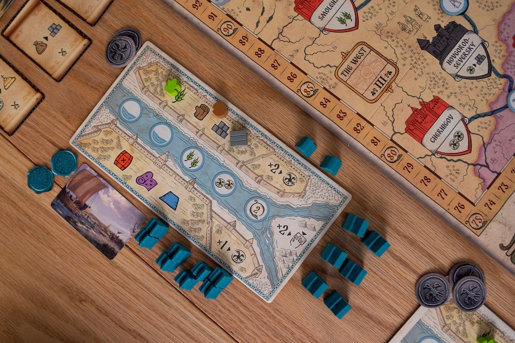 The First Tsar: Ivan the Terrible Board Game + Upgrades Pack 25th Century Games
