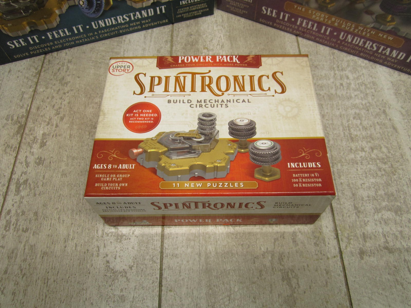 Upper Story Spintronics Act 1, Act 2 and Power Pack