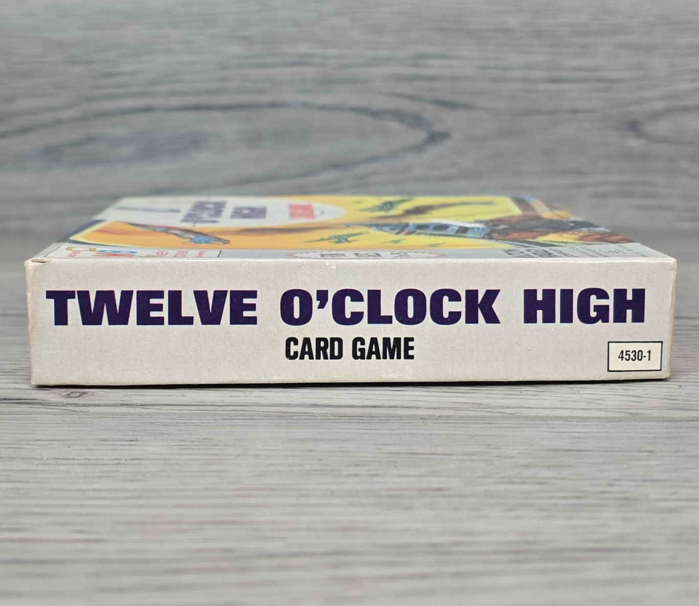 1965 Milton Bradley 12 O’Clock High Card Game Complete 40 WWII Aircraft Cards