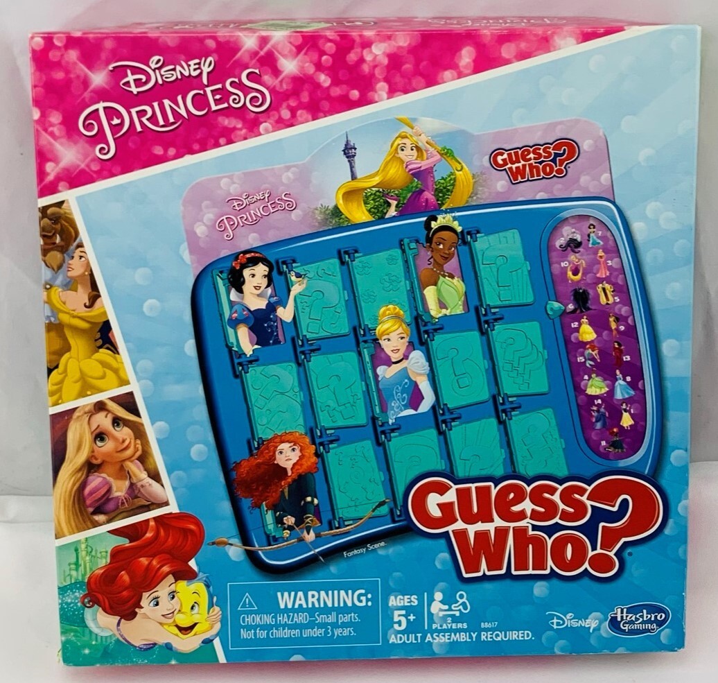 2011 Disney Princess Guess Who Game by Hasbro Complete in Great Cond FREE SHIP