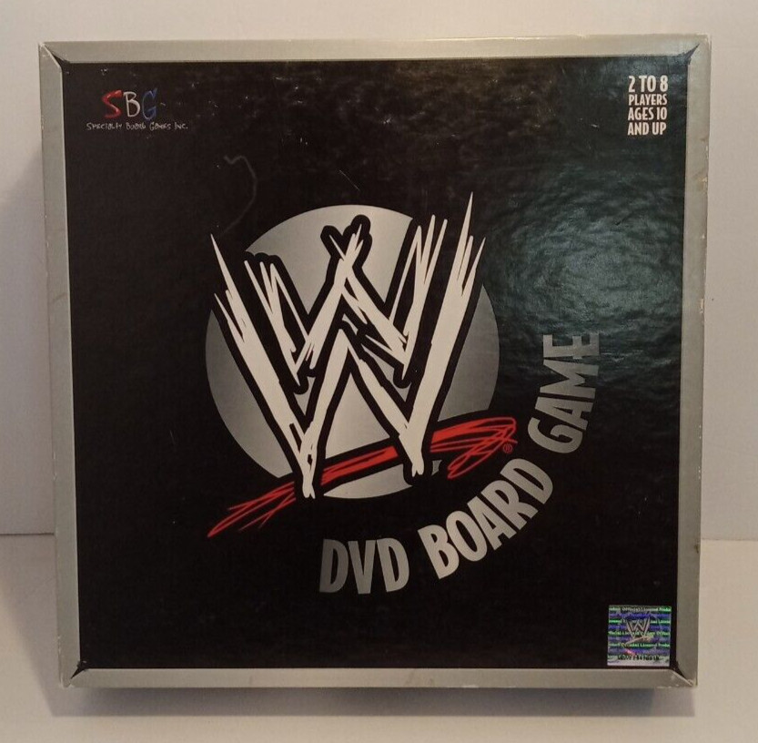 2005 WWE Wrestling DVD Board Game 1st Edition RAW/Smackdown by Specialty Games