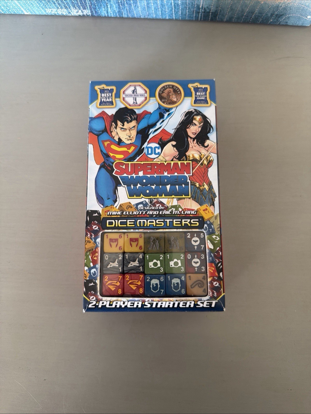 Superman Wonder Woman Dice Masters 2-Player Starter Set Wizkids/Neca New in Box