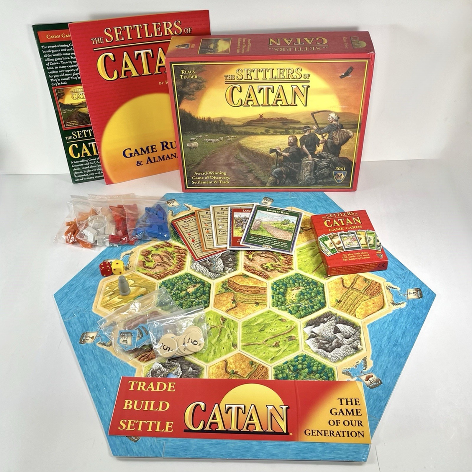 The Settlers of Catan 3061 Boardgame Klaus Teuber Mayfair Games 2007-Compete