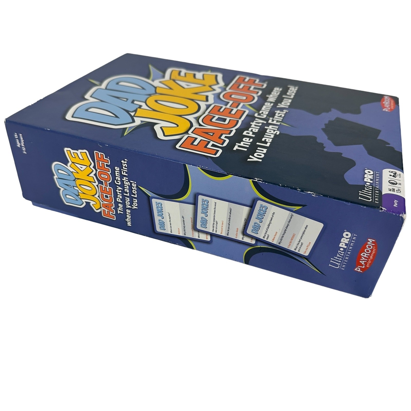 Dad Joke Face Off Party Board Game 2 to 12 Players Family Night Age 13+