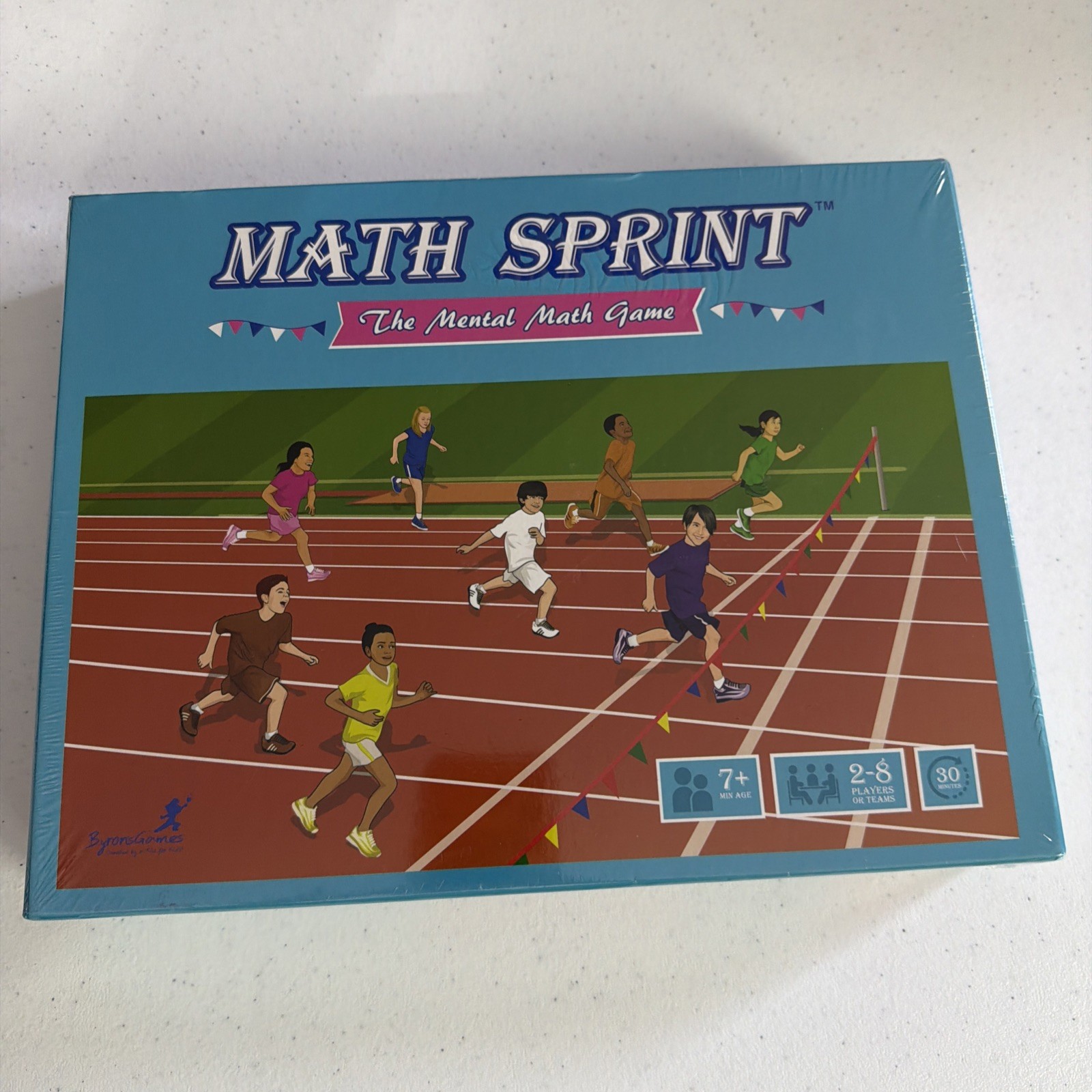 Math Sprint Mental Game Byron’s Sealed RARE tutor addition problem solving teach