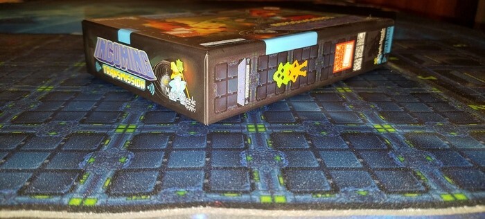 Incoming Transmission GAME WITH PLAYMAT cooperative sci-fi pixel boardgame
