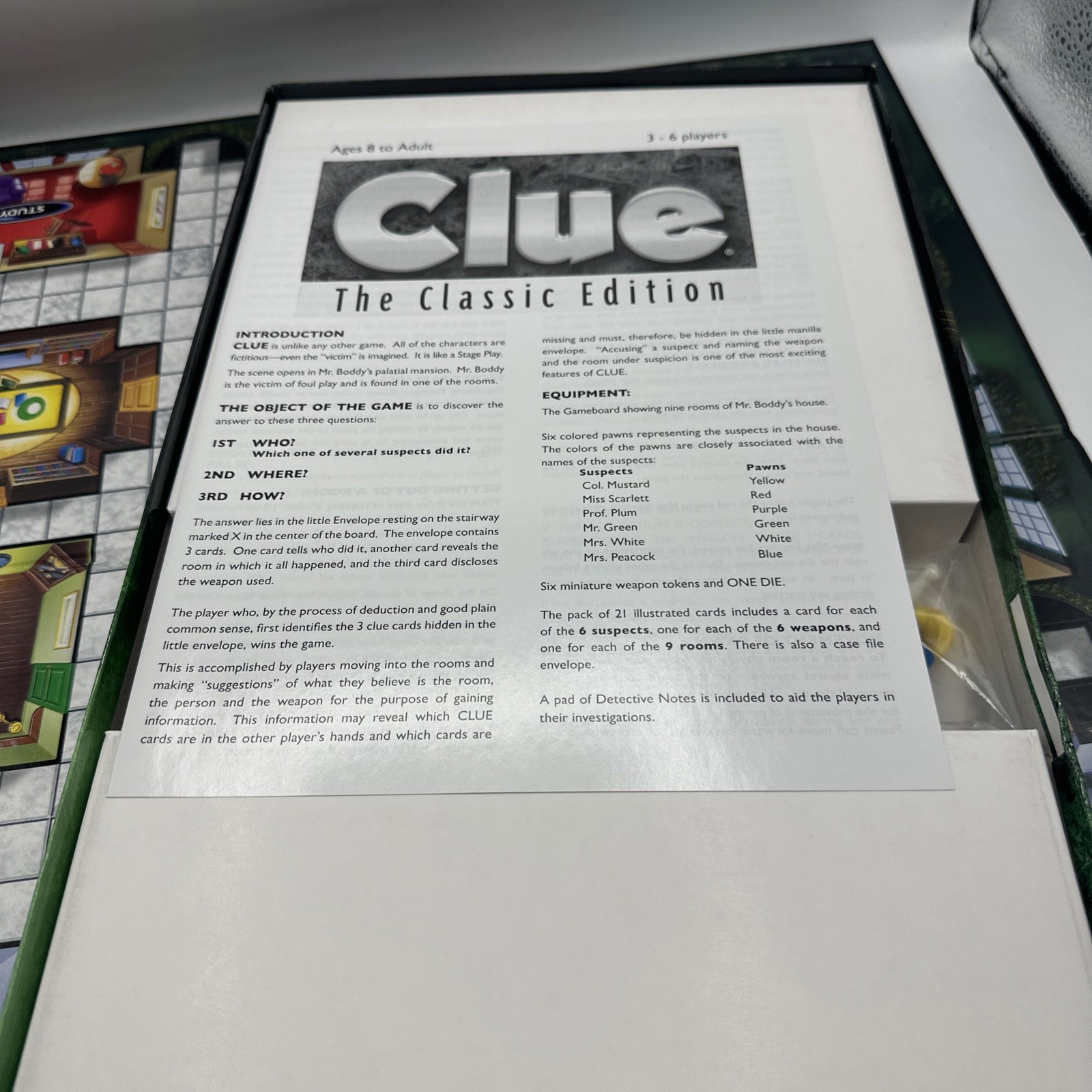 Clue the Classic Edition style issued 2016 The Great Detective ..Gift Quality