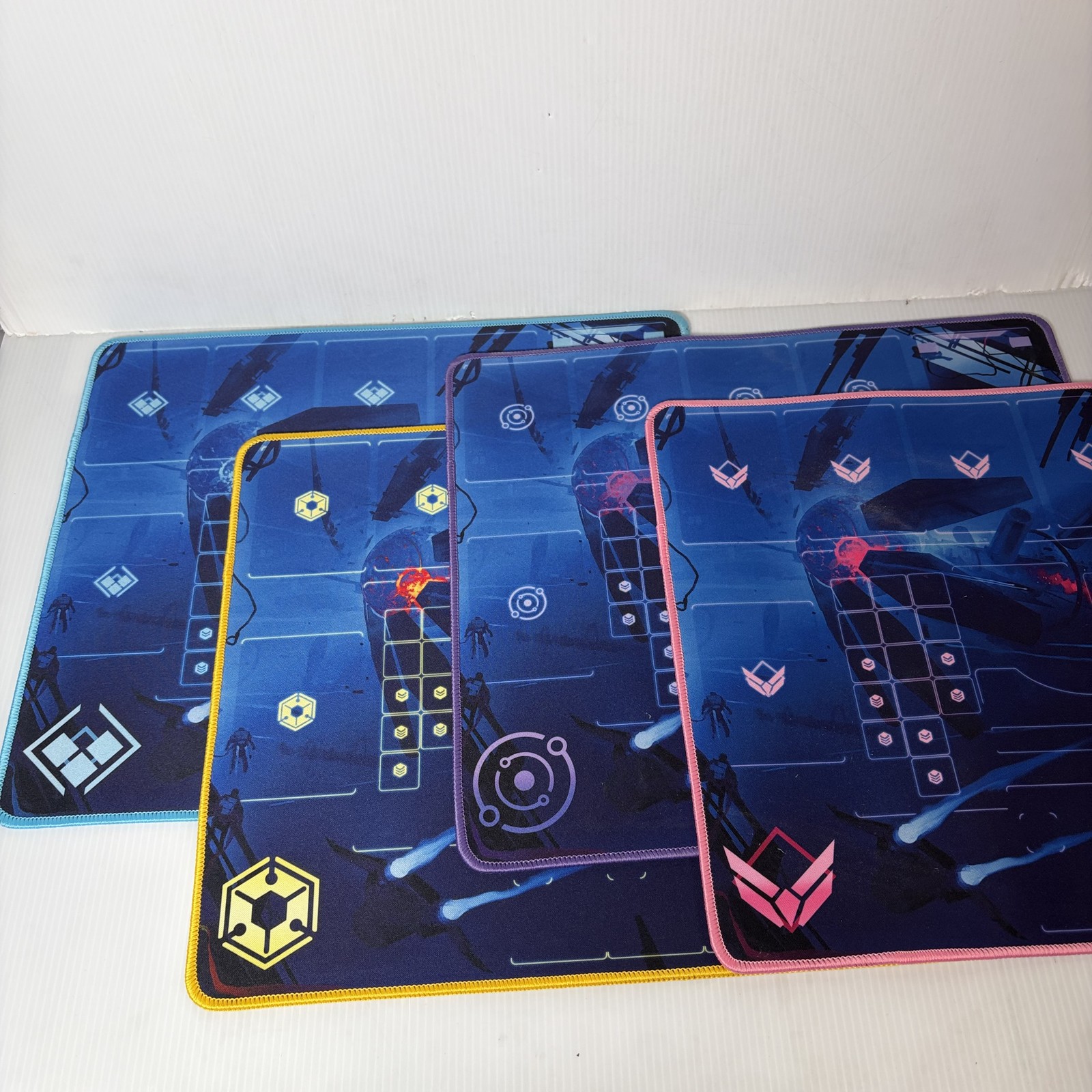 ISS Vanguard Playmat Set of 4 Interstellar Space Exploration Game Awaken Realms