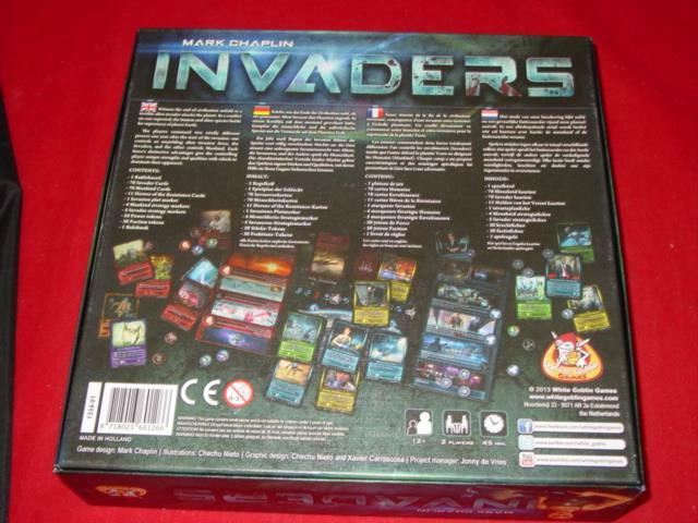 White Goblin Games 2013 : Invaders – Shattering Invasion by Hostile Aliens (UNP)