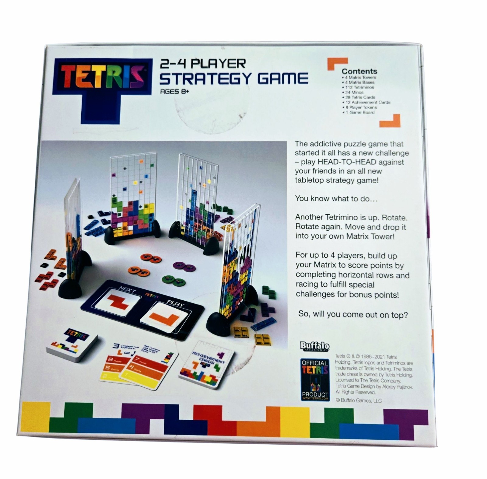 Tetris Strategy Game BOARD GAME Toy