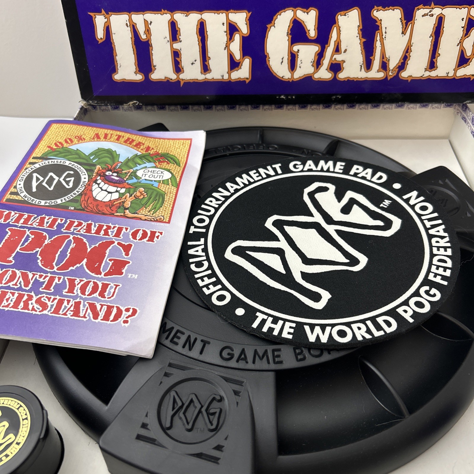 POG: The Game (1994) Near Complete + Extra POGs & Slammers Excellent World WPF