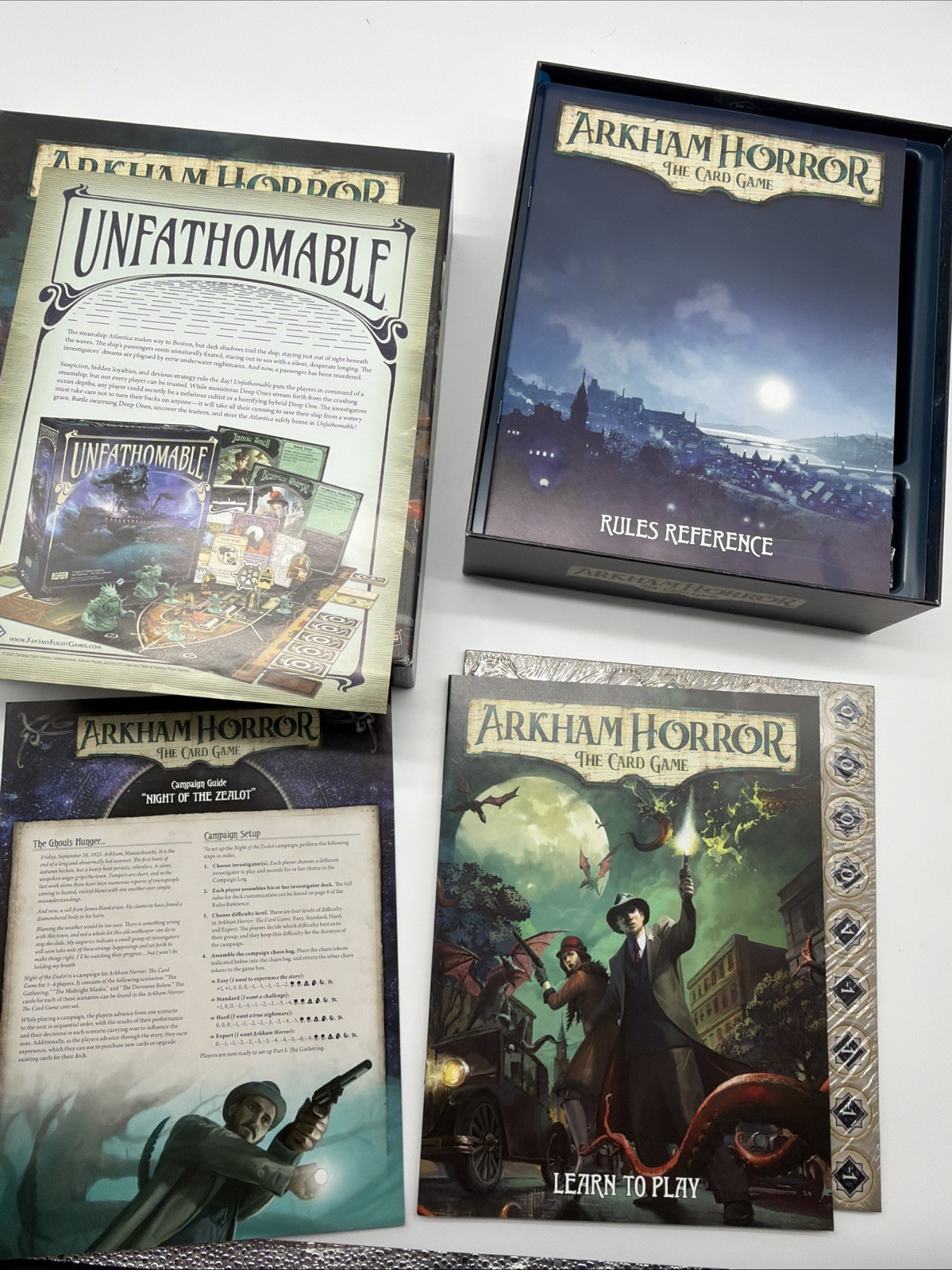 Arkham Horror LCG Revised Core Set (Out of Print) FFG Board Game 2021