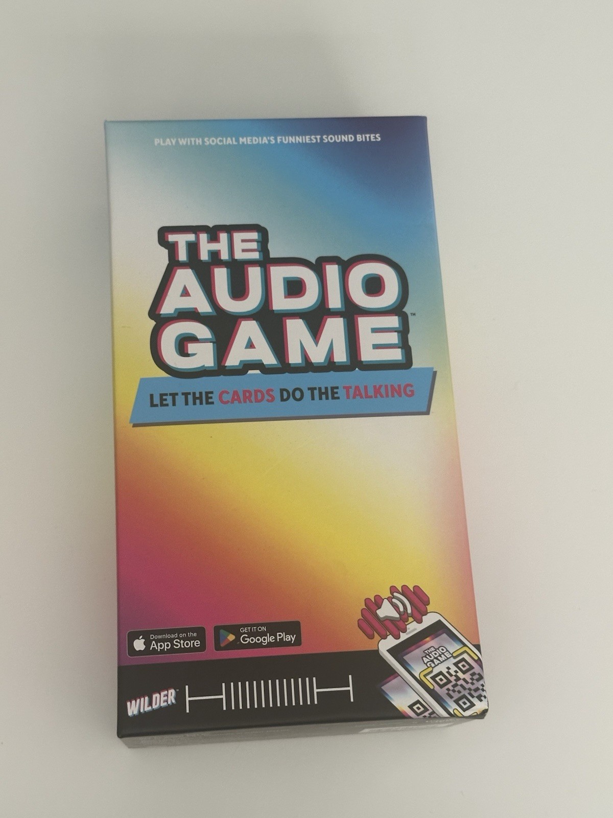The Audio Game by Wilder Toys NEW Audio App Game 2 to 8 players New In Box