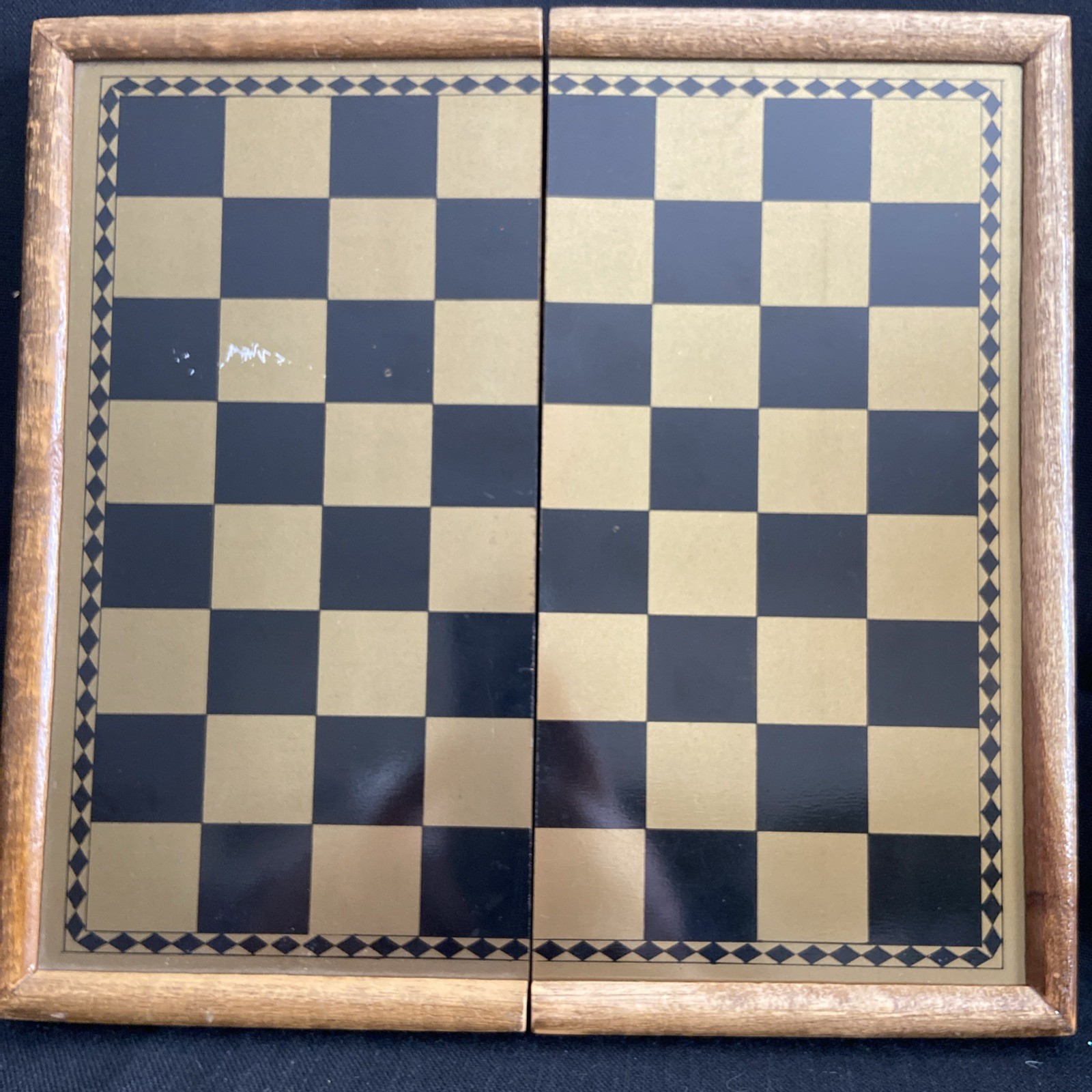 2 Chess Checkers Backgammon Travel Size Boards 3-in-1 Games Sets One Magnetic