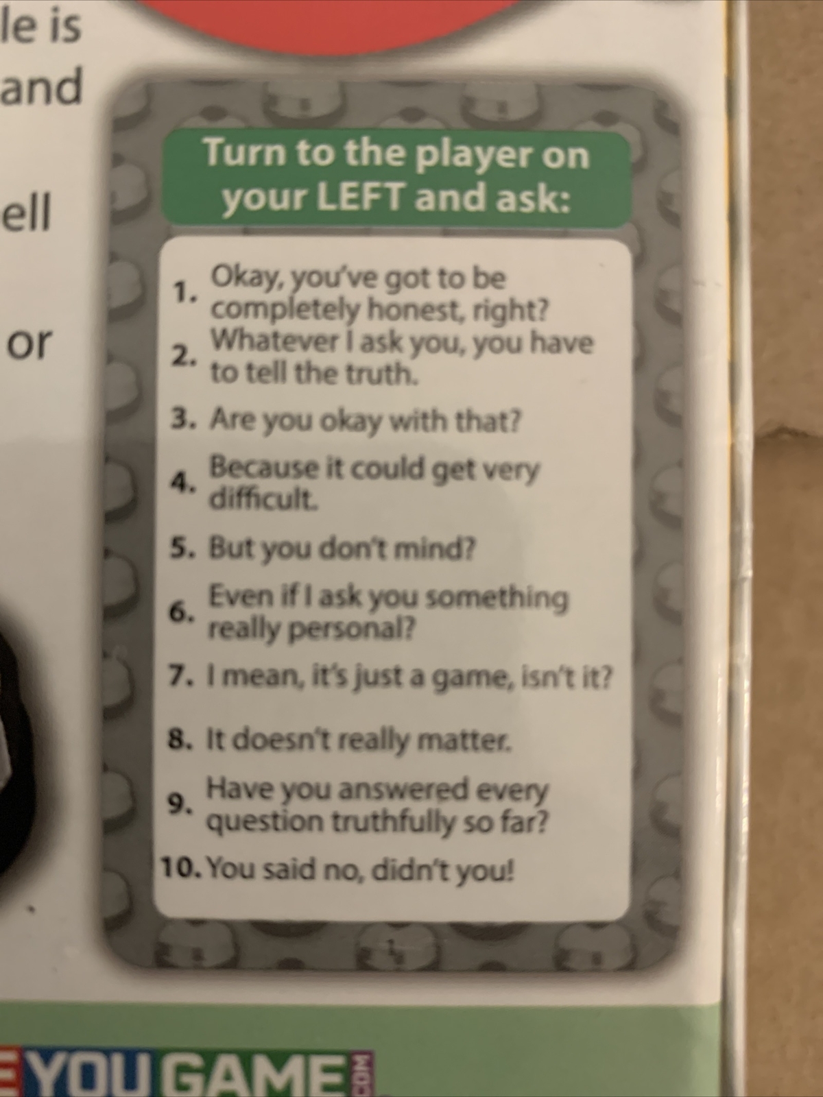 YES OR NO GAME (University Games) NEW