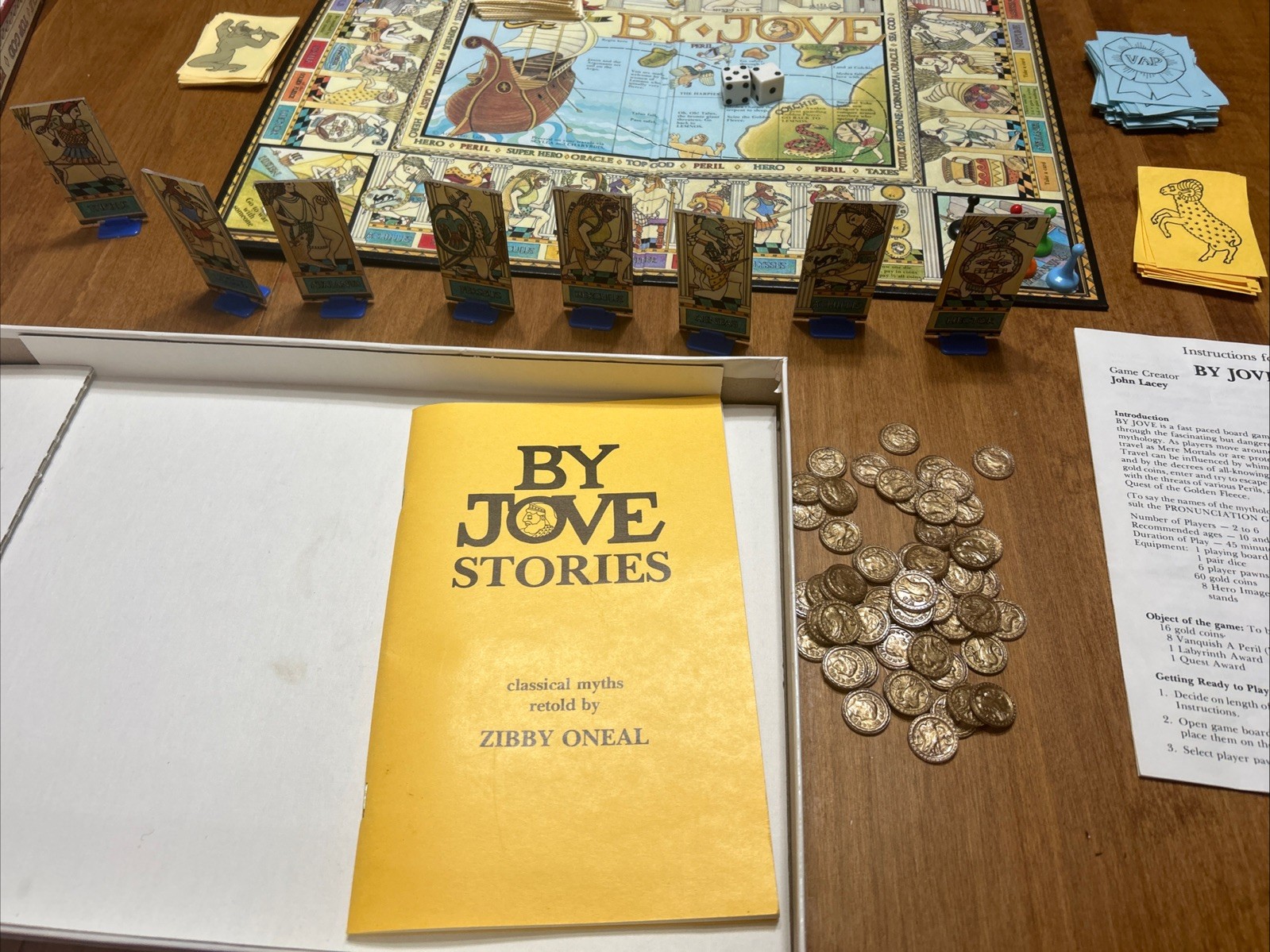 By Jove Game A Game and a Book of Classical Adventure – Almost Complete