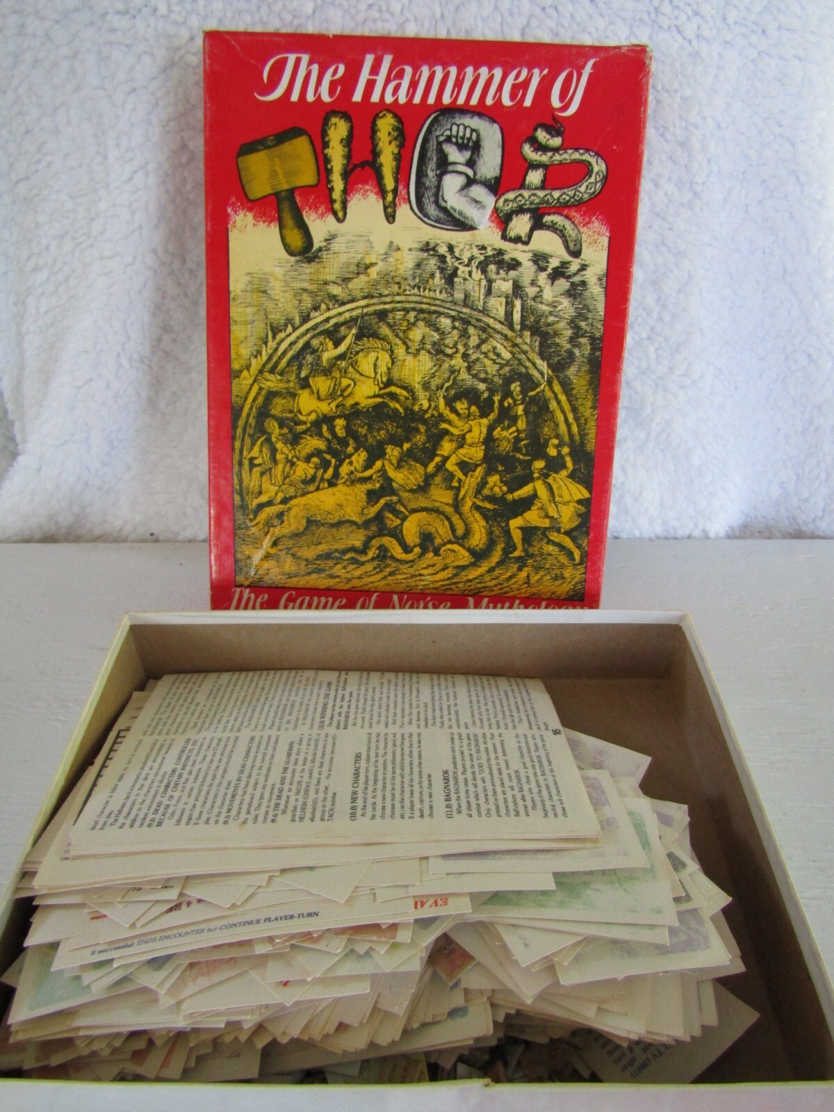 Vintage 1980 Gameshop The Hammer of Thor- The game of Norse Mythology