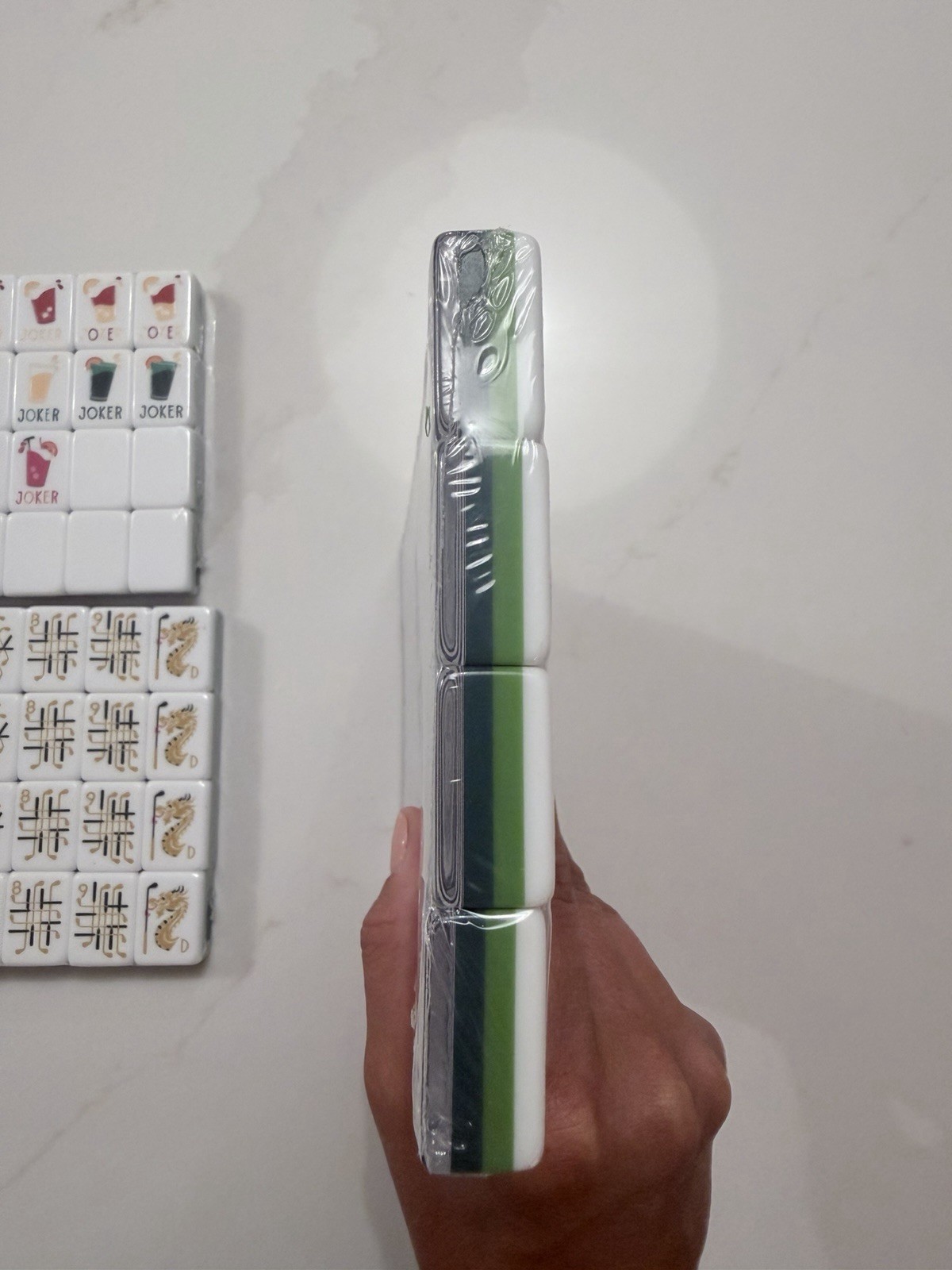 Country Club Golf Style mah Jong Tiles Set