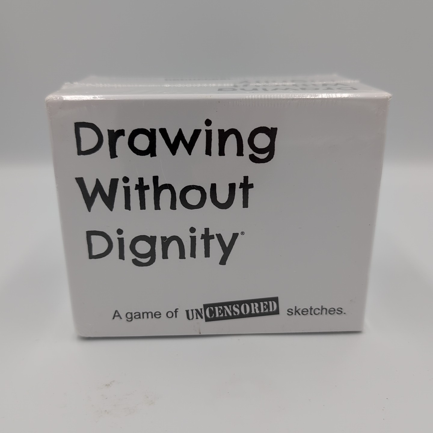 Drawing Without Dignity : A Game of Uncensored Sketches Adult Pictionary NEW