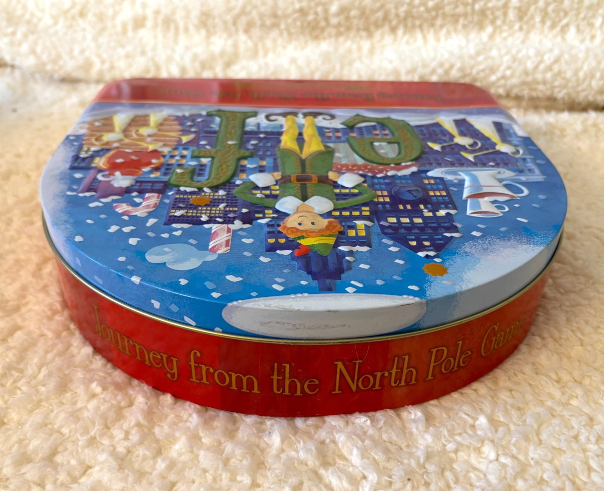 ELF “Journey From The North Pole” FUNCO Game COLLECTORS EDITION Tin Box
