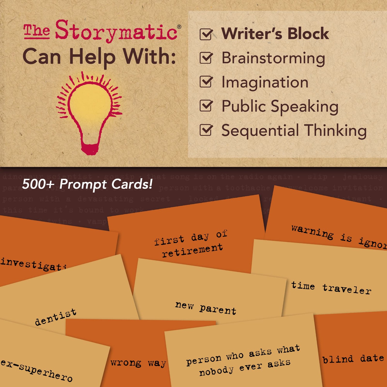 Storymatic Classic – Creative Writing Prompts and Story Games – Storyteller