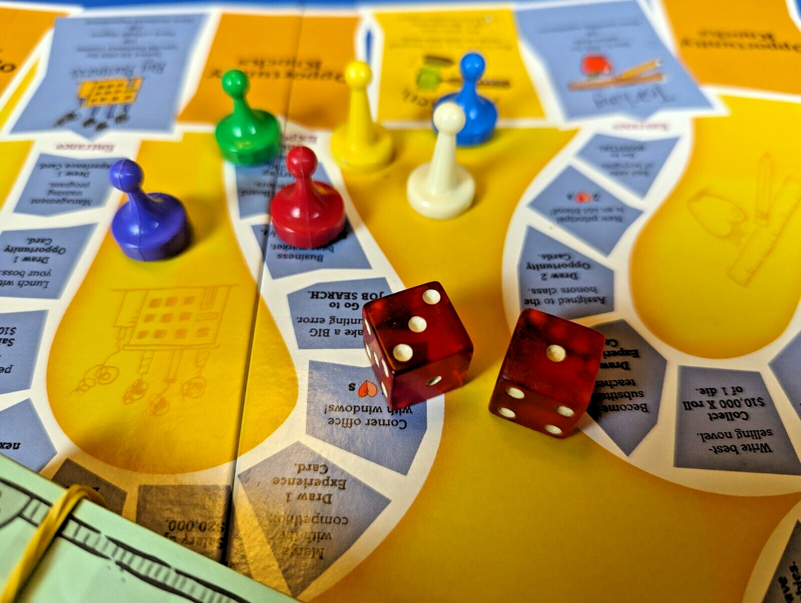 Careers Board Game – Parker Brothers 2003 – Complete – EUC