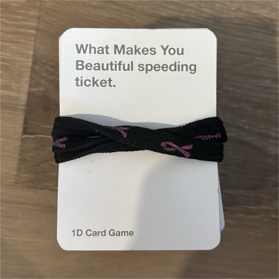 1D Card Game Music Theme Contemporary Card Game Set Cards against humanity style