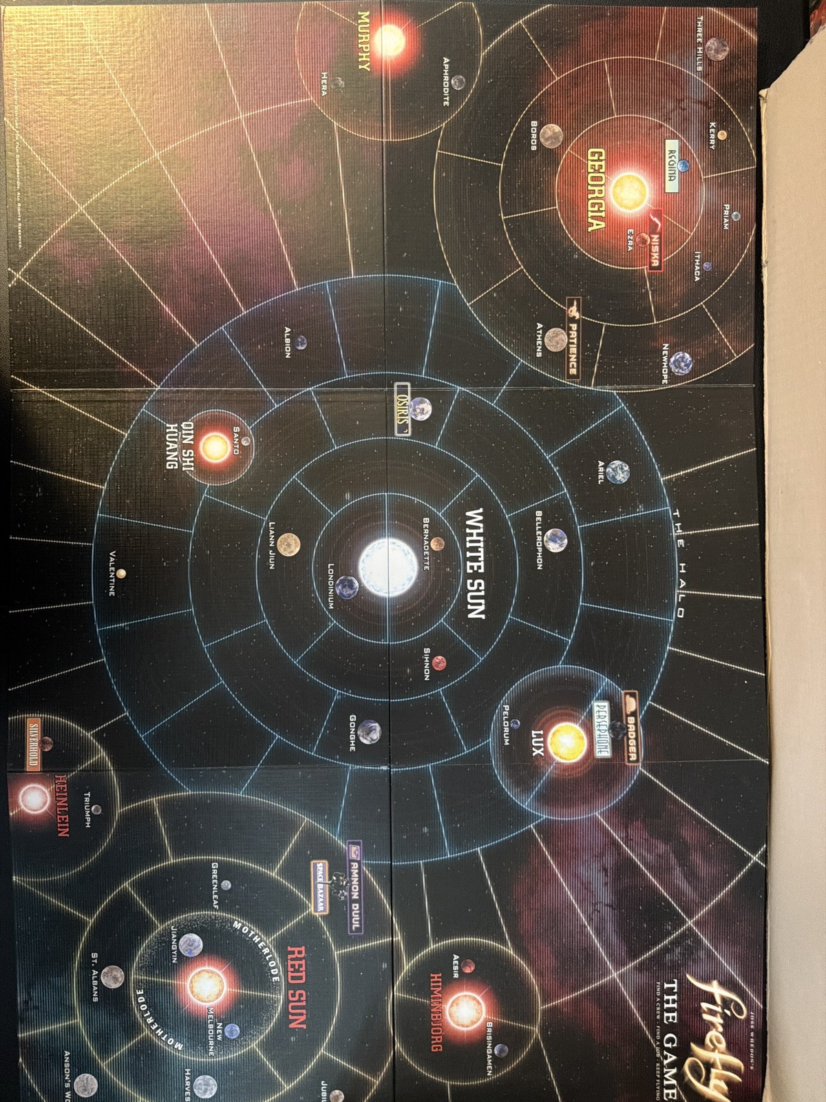 Firefly The Game Fantasy Board Game Joss Whedon 2013 Gale Force Nine COMPLETE