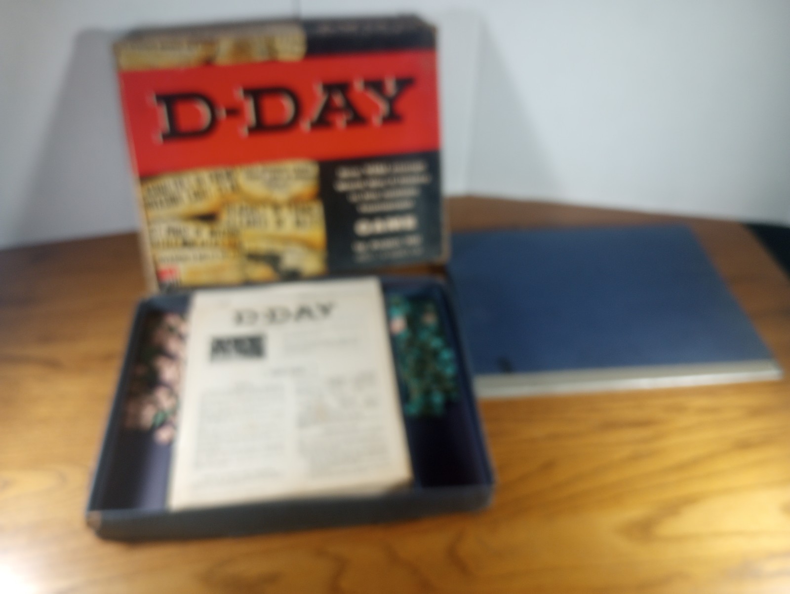 Vintage 1961 D-Day World War II Invasion Board Game #508 Avalon Hill WWII D Day