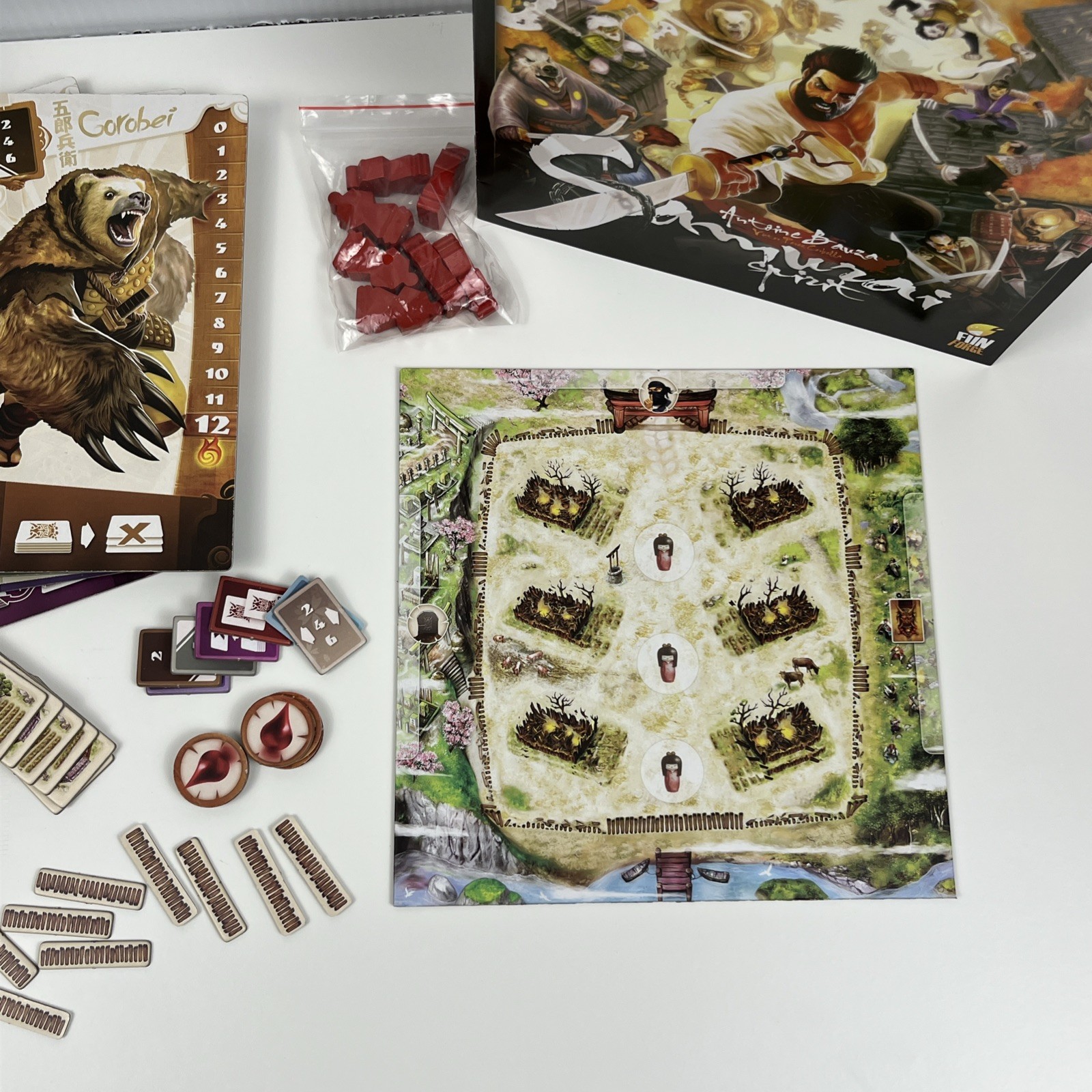 SAMURAI SPIRIT Board Game Fun Forge Games